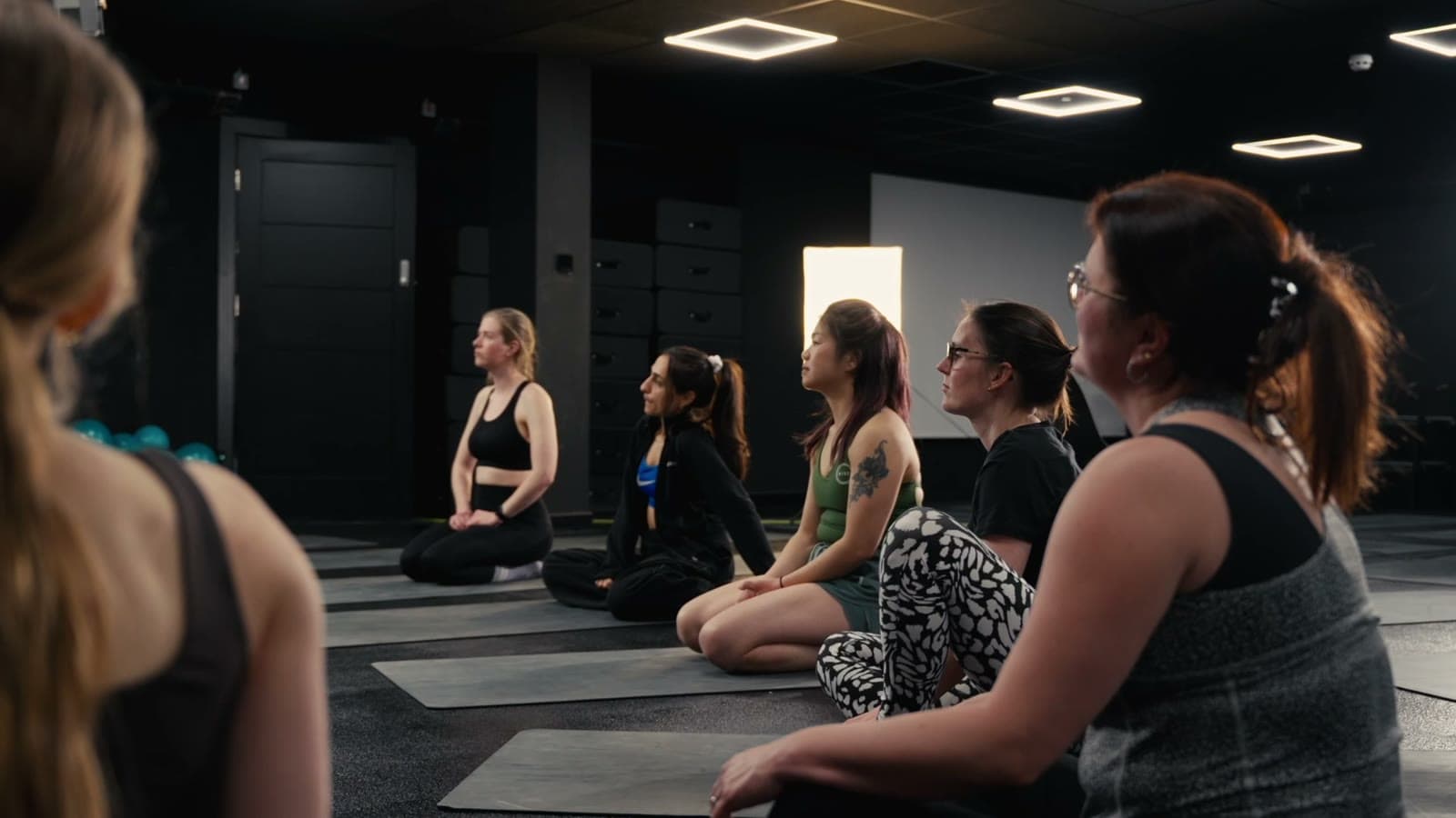 R1SE Academy teacher training students in the studio