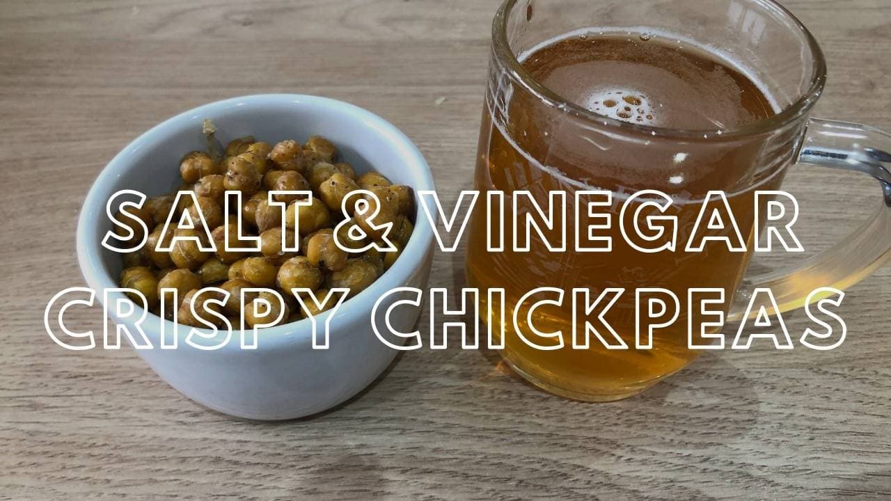 Crispy Salt & Vinegar Chickpeas